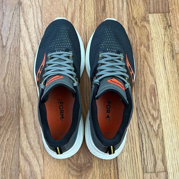 Saucony Ride 17 Shadow Pepper Men’s Size 12 W - Picture 5 of 10